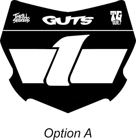 Motocutz vented plate decal
